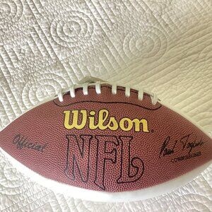 WILSON NFL Vintage Singed NFL Inflatable Football Collectible Balls